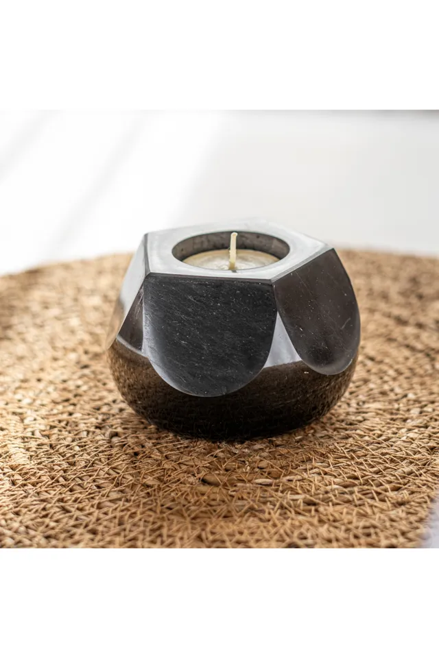 Marbelix Stella Mumluk Tealight Beşgen 9x6